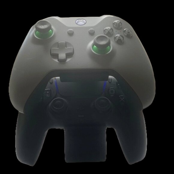 Xbox One Dual Controller Stand Textured Holder for Series & One Display Mount - Picture 4 of 15